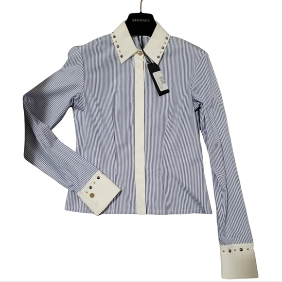 Versace Shirt-Blouse size 38 - Picture 1 of 12